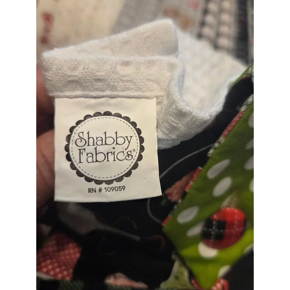 Shabby Fabrics Christmas Kitchen‎ Set Towels Mats Napkins Rings Rug Baking Theme